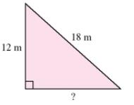 Chapter R.2, Problem 121PE, For Exercises 121-122, use the Pythagorean theorem to determine the length of the missing side. 