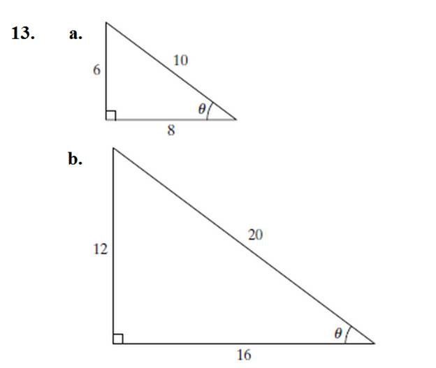 Chapter 5.2, Problem 13PE, For Exercises 13—14, find the exact values of the six trigonometric functions for angle  . 