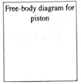 Chapter 13.1, Problem 1bT, In the space provided, draw an arrow to indicate the direction of the net force on the piston. If 
