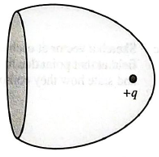 Chapter 19.3, Problem 1cTH, Suppose that the curved portion of the Gaussian surface is replaced by the larger curved surface 