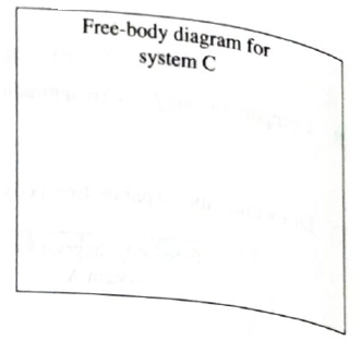 Chapter 2.2, Problem 3bT, Draw and label a free-body diagram for system C. Compare the forces that appear on your free-body 