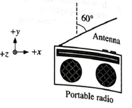 Chapter 23.4, Problem 2aTH, Consider an instant when the fields are nonzero at the location of the antenna. On the diagram at 