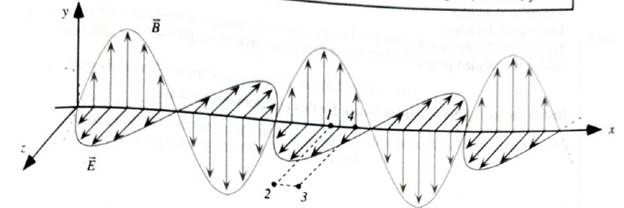 Chapter 9.4, Problem 1aT, Shown below are mathematical and pictorial representation of an electromagnetic plane wave , example  1