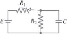 Chapter 26, Problem 52P, (III) Determine the time constant for charging the capacitor in the circuit of Fig. 2661. [Hint: Use 