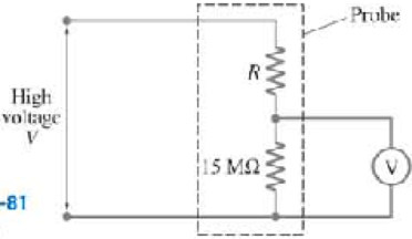 Chapter 26, Problem 92GP, A typical voltmeter has an internal resistance of 10 M and can only measure voltage differences of 