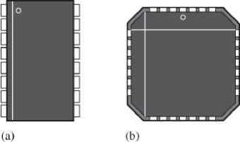 Chapter 1, Problem 28P, Label the pin numbers on the packages in Figure 1-64. Top views are shown. Figure 1-64 