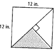 Chapter 10.3, Problem 7STP, The diagram to the right shows the design of the 12-in. quilt block that a quilter is sewing. a. 