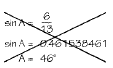 Chapter 10.6, Problem 43P, Error Analysis A student was finding the measure of an angle. The opposite side measured 6 cm and 