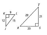 Chapter 10.6, Problem 5P, For JKLandRST, find the value of each expression. tanT 