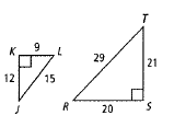 Chapter 10.6, Problem 7P, For JKLandRST, find the value of each expression. tanJ 