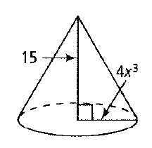 Chapter 7.3, Problem 57P, The volume of a circular cone can be determined by the formula V=133.14r2h, where r is the radius of 
