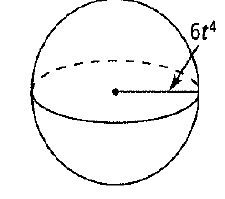 Chapter 7.3, Problem 58P, The volume of a sphere can be determined by the formula V=433.14r3, where r is the radius. Find the 