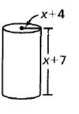 Chapter 8.3, Problem 28P, What is the surface area of the cylinder at the right? Write your answer in simplified form. 