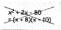 Chapter 8.5, Problem 50P, Error Analysis Describe and correct the error made in factoring the trinomial. 