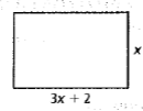 Chapter 9.5, Problem 25P, The rectangle shown at the right has an area of 56 m2. What is the value of x? 