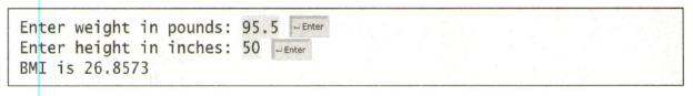 Chapter 2, Problem 14PE, (Health application: BMP) Body Mass Index (BMI) is a measure of health on weight. It can be 