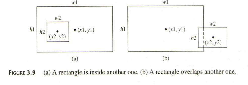 Chapter 3, Problem 25PE, (Geometry: two rectangles) Write a program that prompts the user to enter the centerx-,y-coordinates 