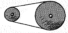 Chapter 10, Problem 28A, A large wheel is coupled to a wheel with half the diameter as shown. a. How does the rotational 