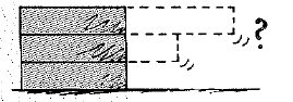 Chapter 11, Problem 41A, How can the three bricks in the figure be stacked so that the top brick has maximum horizontal 