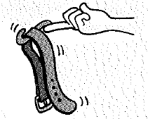 Chapter 11, Problem 54A, Suspend a belt from a piece of stiff wire that is bent as shown. Why does the belt balance as it 