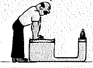 Chapter 19, Problem 45A, In the hydraulic arrangement shown, the larger piston has an area that is 50 times that of the 