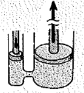 Chapter 19, Problem 61A, In the hydraulic pistons shown in the sketch, the small piston has a diameter of 2 cm and the large 