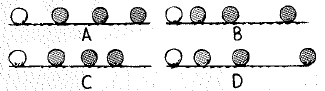 Chapter 6, Problem 21A, Each diagram shows a ball traveling from left to right. The position of the ball each second is 