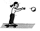 Chapter 8, Problem 12A, Visualize yourself on a skateboard. a. When you throw a balk, do you experience an impulse? b. Do 