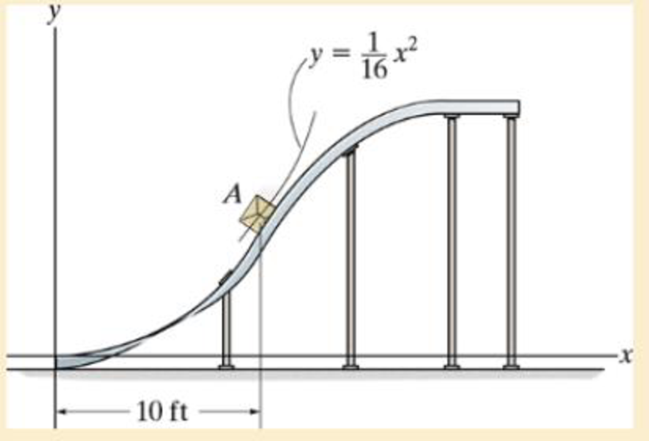 Chapter 12.7, Problem 154P, If the speed of the crate at A is 15 ft/s, which is increasing at a rate v = 3 ft/s2, determine the 