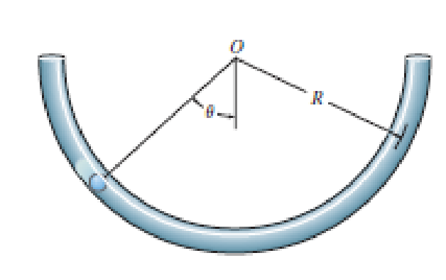 Chapter 15.7, Problem 106P, The particle is placed at the position shown and released. Apply the principle of angular momentum 
