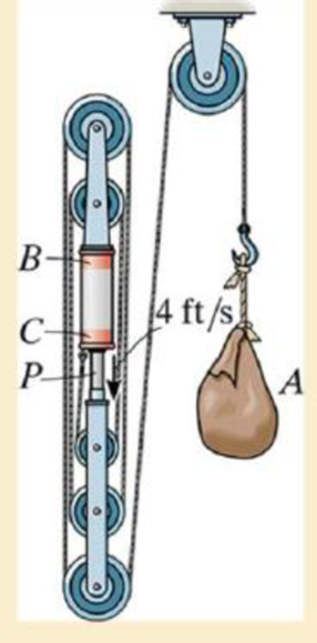 Chapter 12.10, Problem 197P, The pulley arrangement shown is designed for hoisting materials. If BC remains fixed while the 