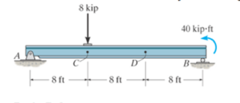 Chapter 7.1, Problem 2P, Determine the internal normal force and shear force, and the bending moment in the beam at points C 