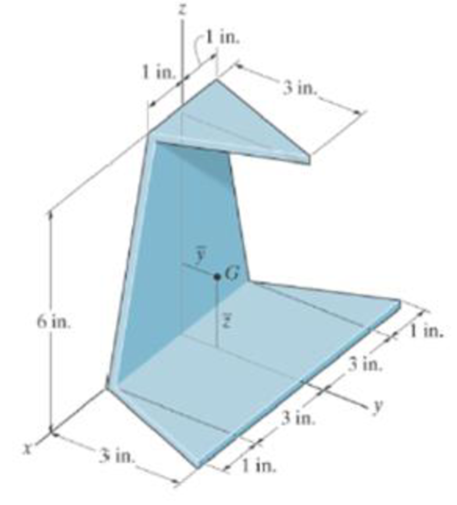 Chapter 9.2, Problem 68P, A triangular plate made of homogeneous material has a constant thickness that is very small. If it 