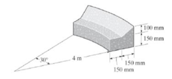 Chapter 9, Problem 97P, Determine the volume of concrete needed to construct the curb. Probs. 9-97/98 