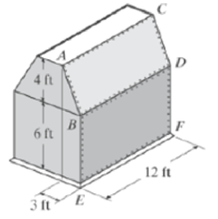 Chapter 9.5, Problem 125P, The tank is used to store a liquid having a density of 80 lb/ft3. If it is filled to the top, 