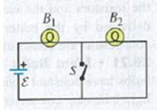 Chapter 26, Problem Q26.14DQ, The battery in the circuit shown in Fig. Q26.14 has no internal resistance. After you close the 