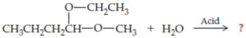 Chapter 15, Problem 15.42AP, Write the structures of the hemiacetal or hemiketal that result from reactions (a) and (b). Label , example  1
