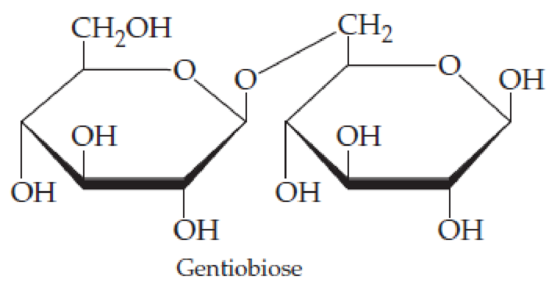 Chapter 20, Problem 20.66AP, Gentiobiose, a rare disaccharide found in saffron, has the following structure. What simple sugars 