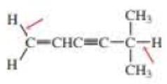Chapter 1, Problem 64P, a. Which of the indicated bonds in each molecule is shorter? b. Indicate the hybridization of the C, , example  5