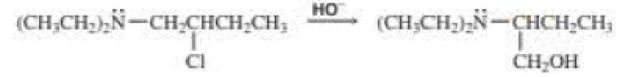 Chapter 10, Problem 89P, The following reaction takes place several times faster than the reaction of 2-chlorobutane with HO: 