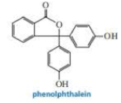 Chapter 13, Problem 70P, Phenolphthalein is an acid-base indicator. In solutions of pH  8.5, it is colorless in solutions of 