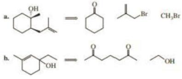 Chapter 17, Problem 11P, Show how the following compounds can be synthesized from the given starting materials: 