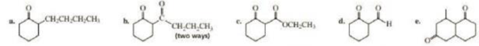 Chapter 17, Problem 69P, Indicate how the following compounds can be synthesized from cyclohexanone and any other necessary 