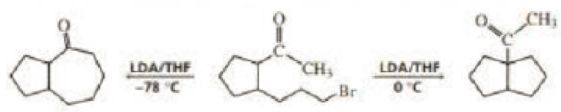 Chapter 17, Problem 77P, Explain why the following bromoketone forms different bicyclic compounds under different reaction 