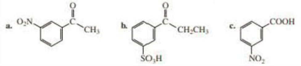Chapter 19.18, Problem 25P, Show how the following compounds can be synthesized from benzene: 