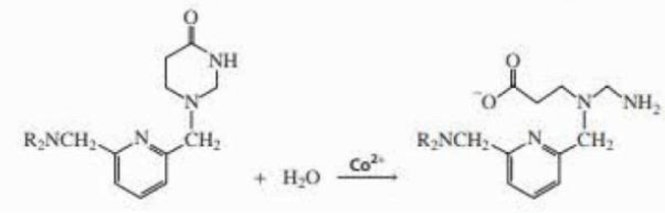 Chapter 22, Problem 35P, Co2+ catalyzes the hydrolysis of the lactam shown here. Propose a mechanism for the metal-ion 