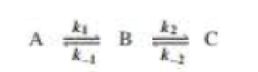 Chapter 5.10, Problem 34P, Draw a reaction coordinate diagram for the following reaction in which C is the most stable and B 