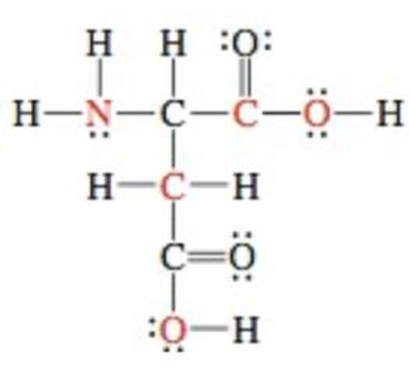Chapter 3, Problem 3.101AP, Aspartic acid, a naturally occurring amino acid and used in the brain as a neurotransmitter, is also 
