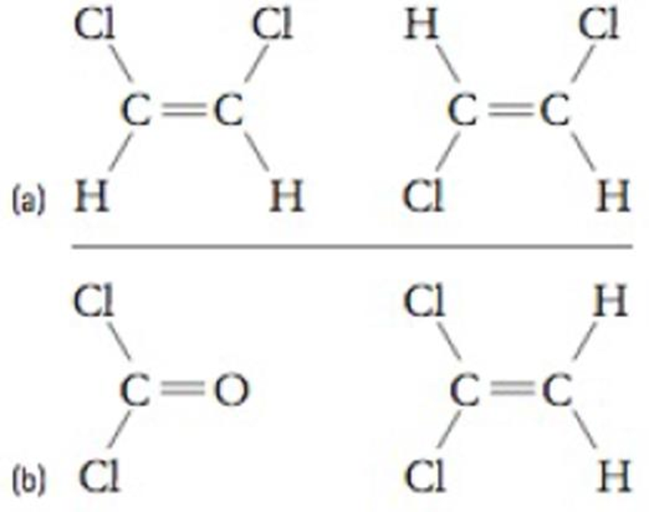 Chapter 15, Problem 68E, In the figure on the next page, the molecule from each pair that should have a higher boiling point. 