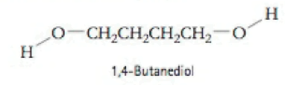 Chapter 16, Problem 54E, The boiling point of 1,4-butanediol is 230C. Would you expect this compound to be soluble or 